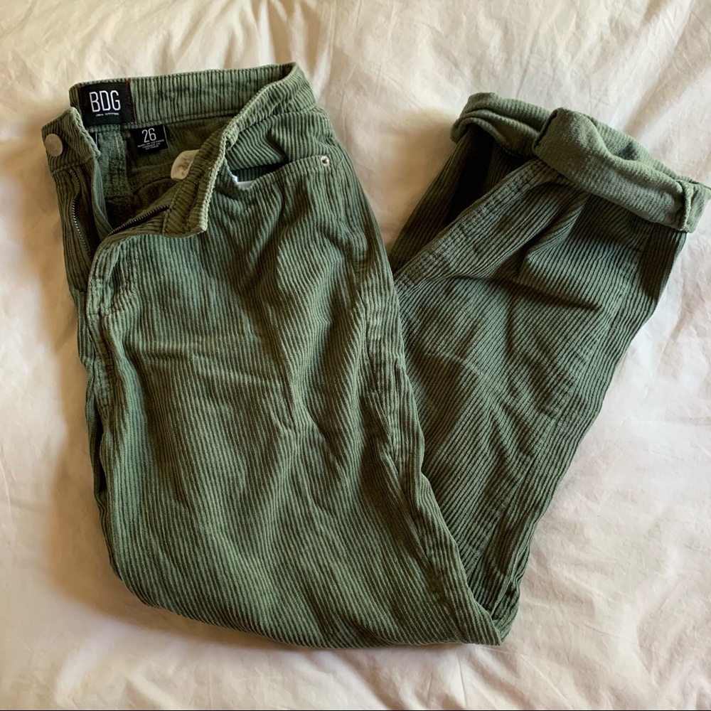UO BDG Corduroy Mom Jeans